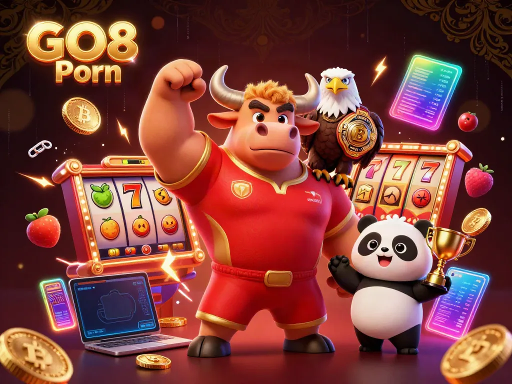 Engage with interactive games and excitement on GO8 Porn, featuring vibrant casino elements.