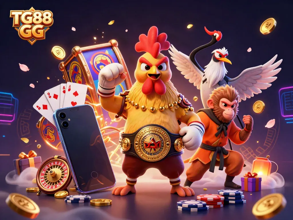 Engage with the exciting universe of TG88 GG featuring dynamic characters and casino games.