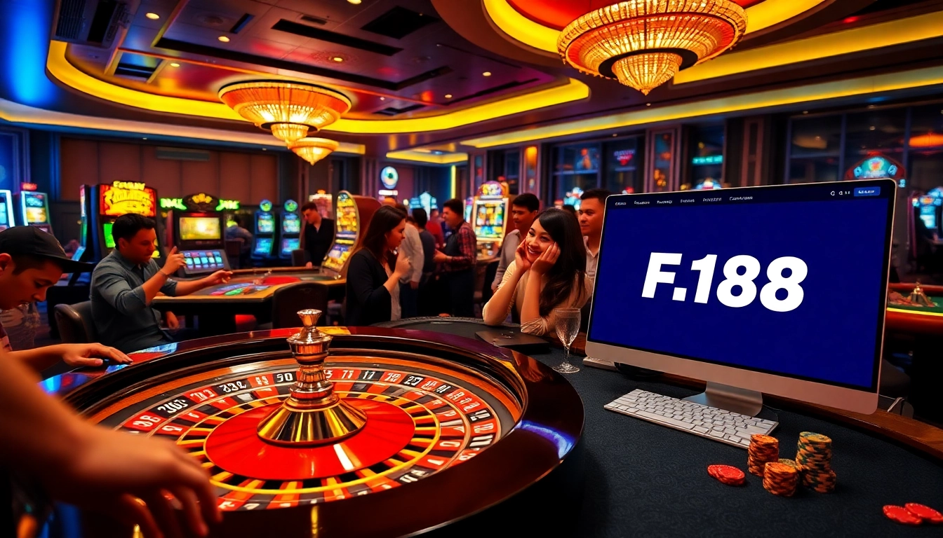 Experience the thrill with F168 nhà cái casino games and betting excitement all around.