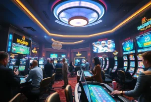 DAGA's vibrant online gaming atmosphere showcasing engaging cockfighting and sports betting at dagawin.live.