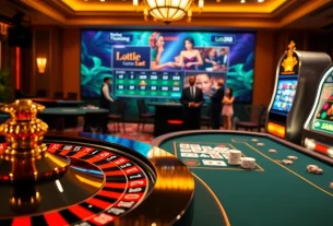 Experience the thrill of online gambling at loto188.gb.net with engaging casino visuals.
