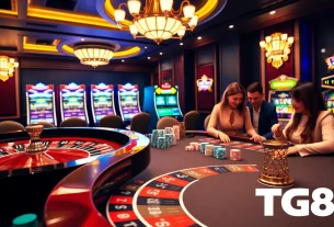 Experience thrilling casino action at TG88 with vibrant games and exciting players