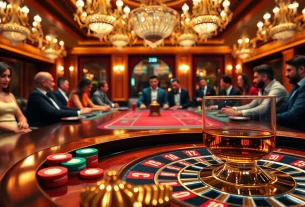 Experience thrilling high-stakes play at ZK88 with glamorous poker and roulette tables.