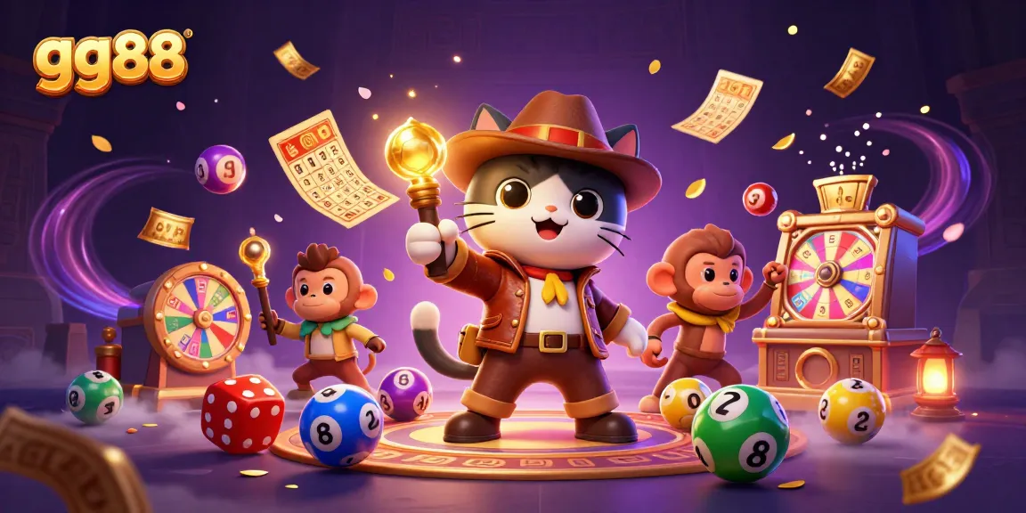 gg88 players discover golden gambling treasures in a dynamic casino adventure scene.