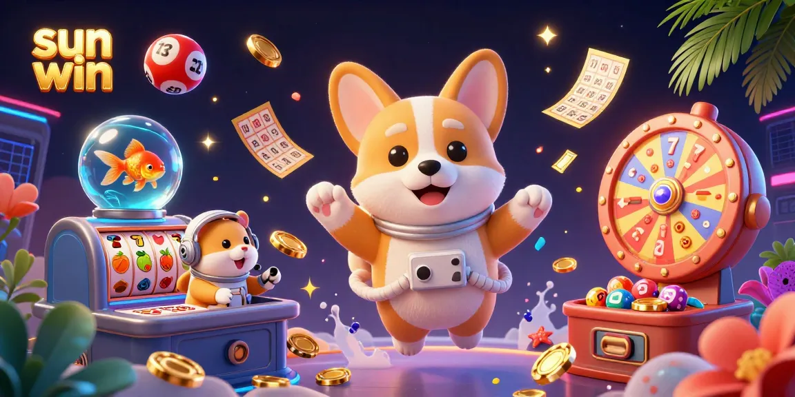 Experience dynamic gaming moments with Sun Win's vibrant slot scene featuring a deep space backdrop.
