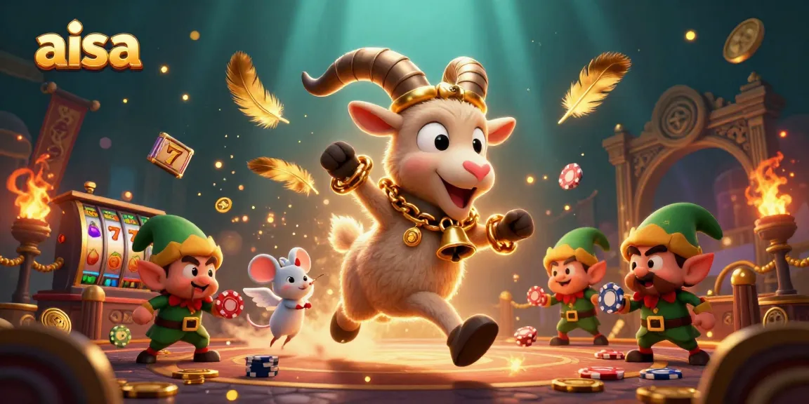 Win big at aisa's engaging casino environment, featuring lively characters and thrilling games.